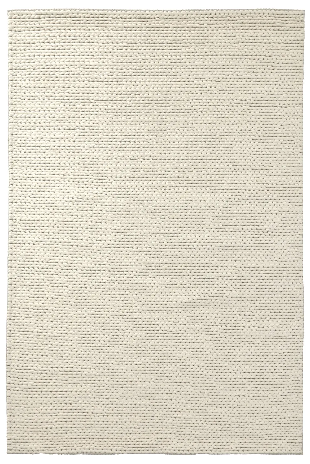 Wollteppich - Talvia Braided Wool (cremefarben)