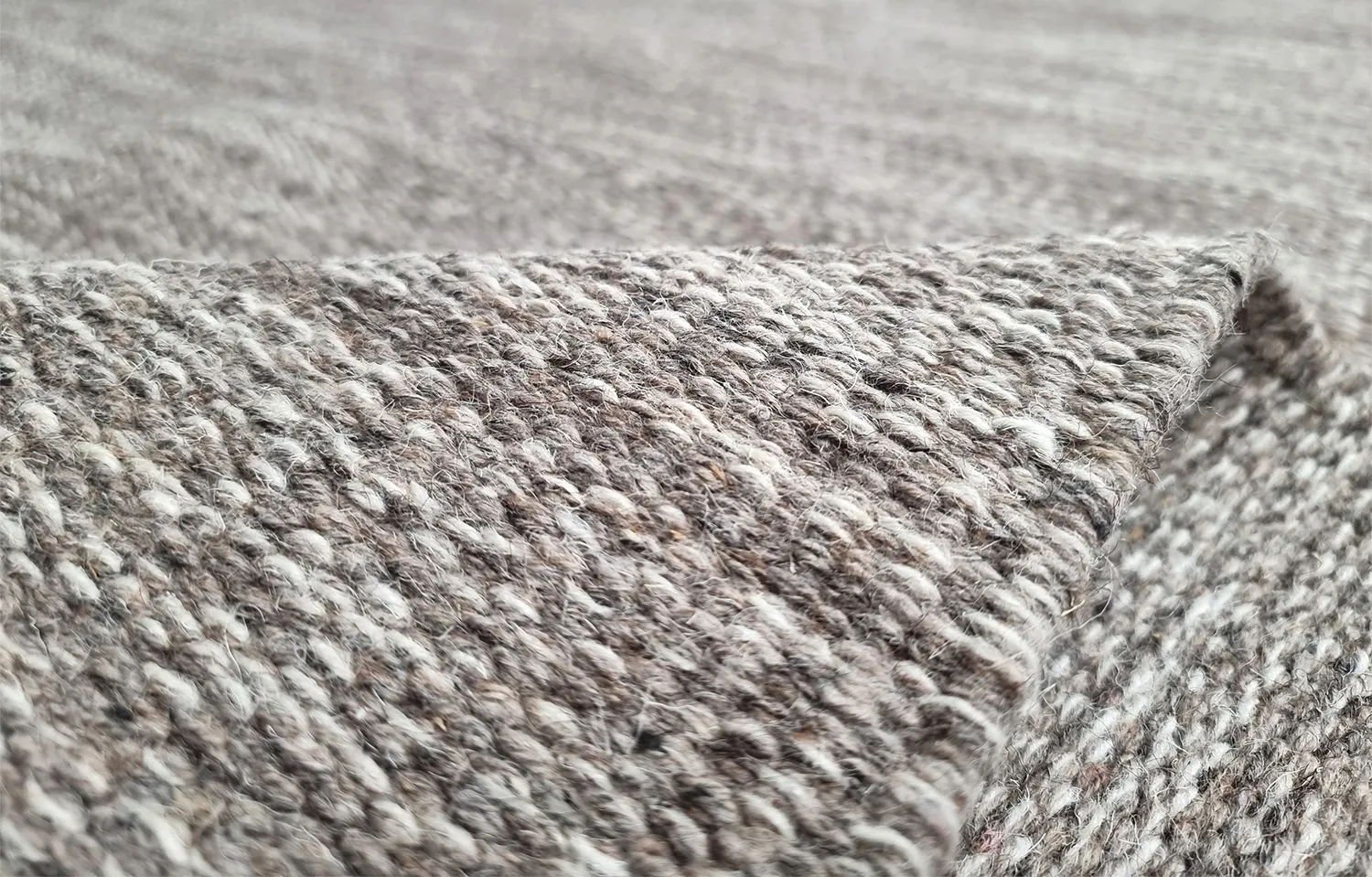 Wollteppich - Dhurry (beige)