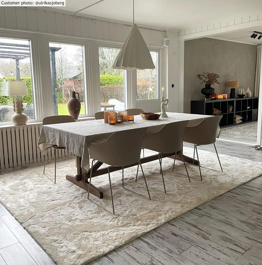 Hochflorteppiche - Aranga Super Soft Fur (beige)