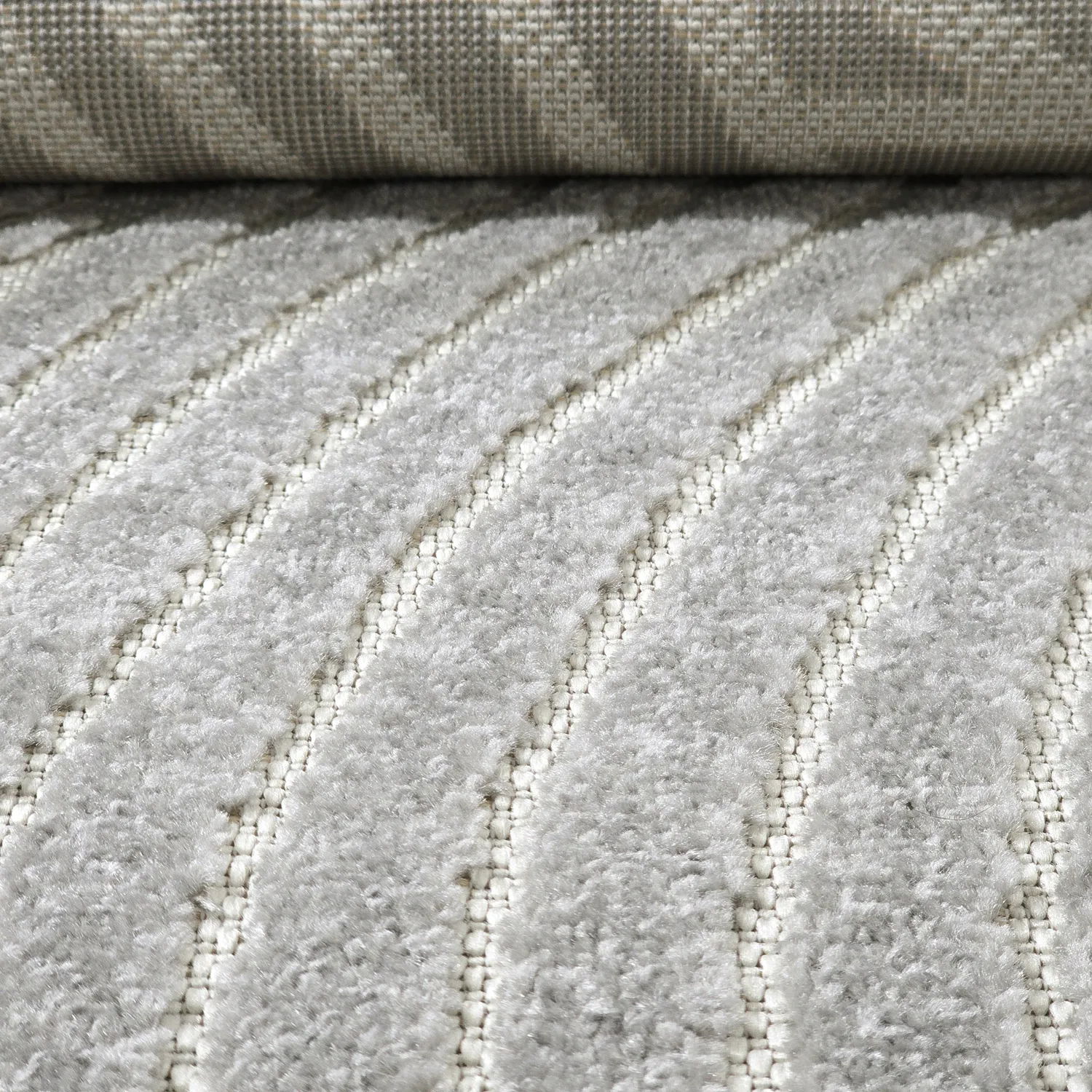 Rund Teppich - Indoor/Outdoor Devon (grau)