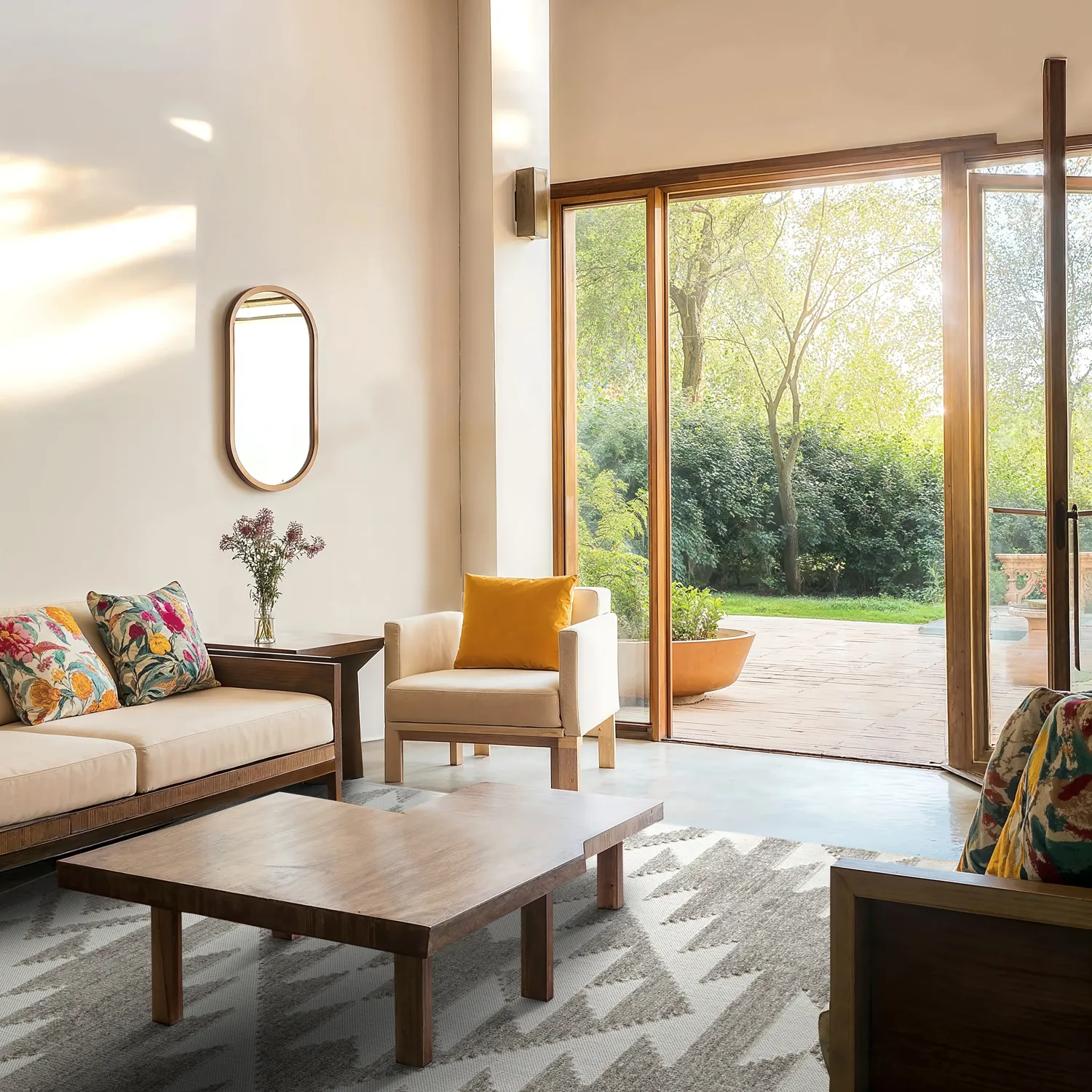 Shaggy Indoor/Outdoor - Patton (grau)