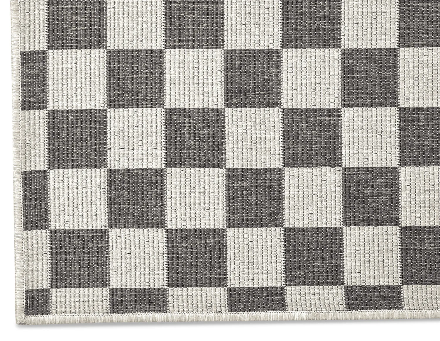 Teppich für innen und außen - Lucida (schwarz)