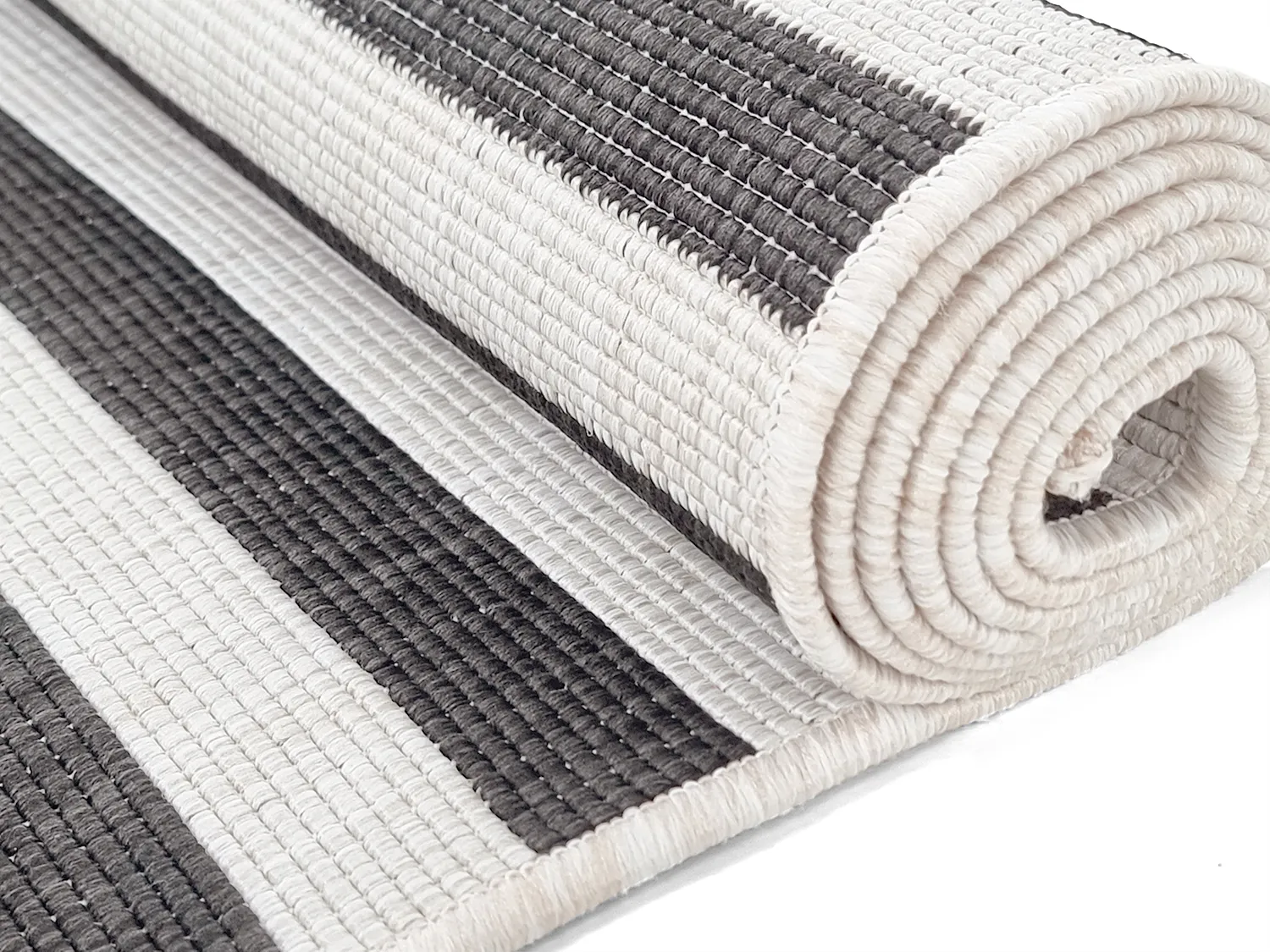Teppich für innen und außen - Roscoe (schwarz)