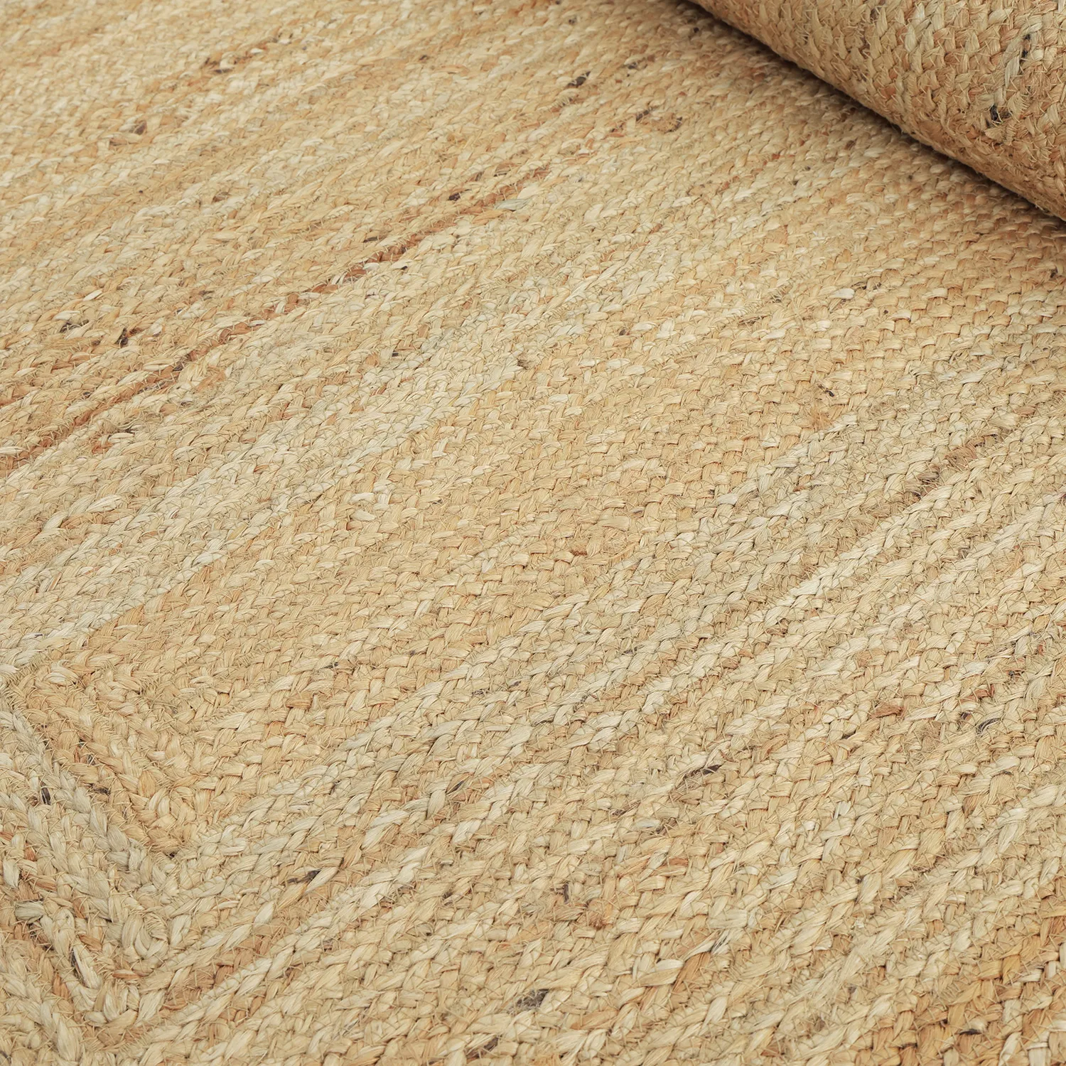 Juteteppich mit Wellenform - San Francisco (jute)
