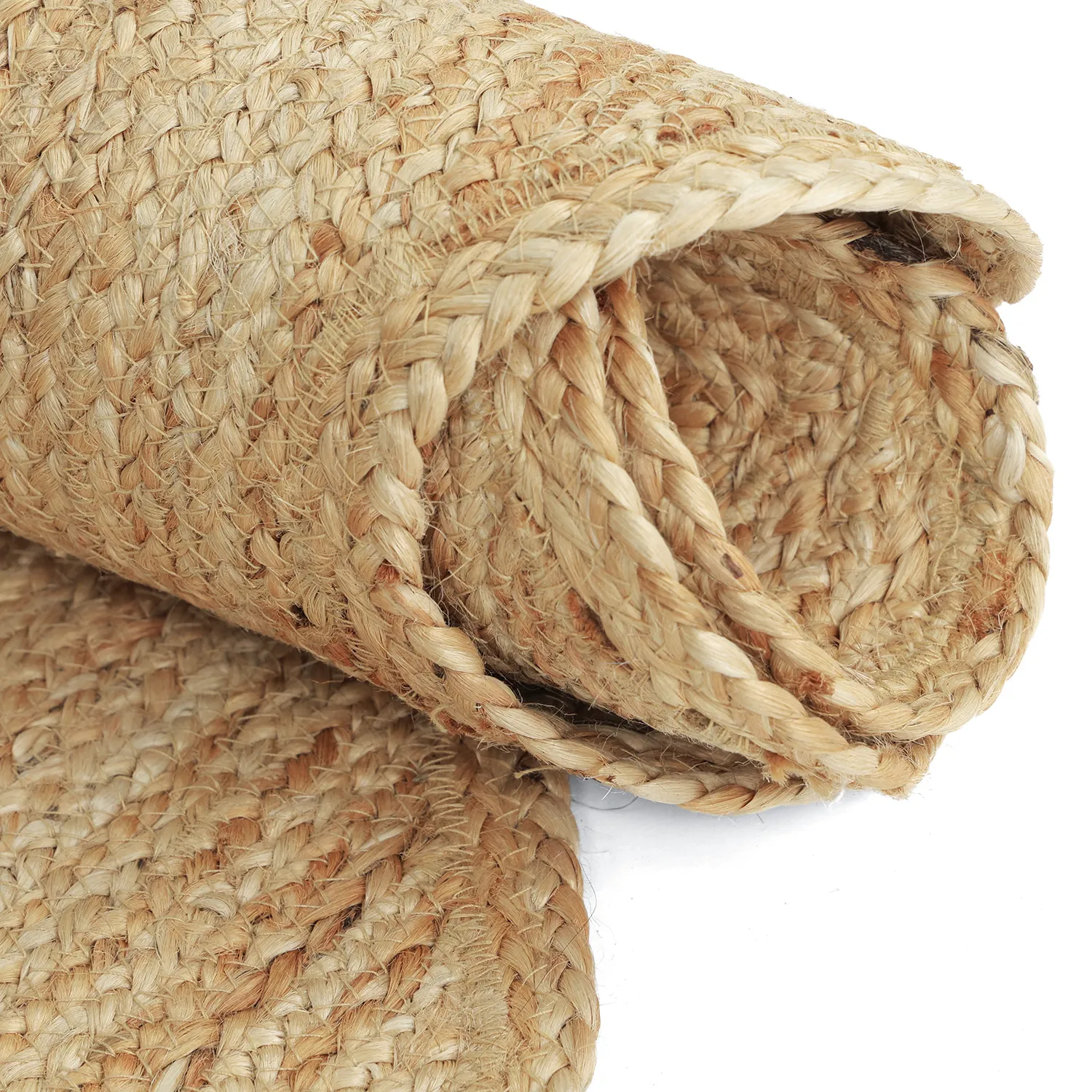 Juteteppich mit Wellenform - San Francisco (jute)