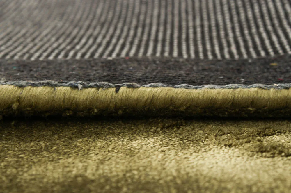 Viskose-teppich - Jodhpur Special Luxury Edition (grün)