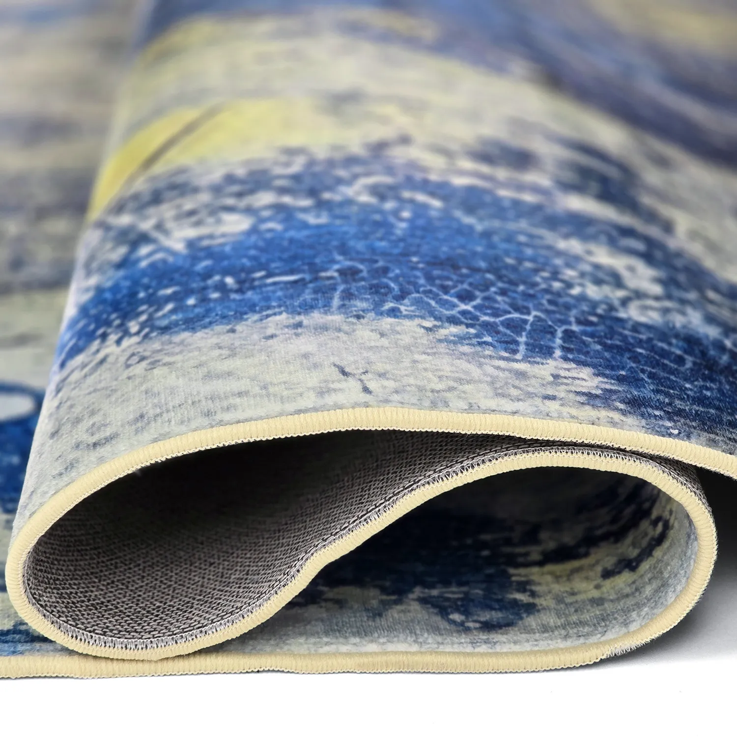 Wilton-Teppich - Dolmio (blau/mehrfarbig)