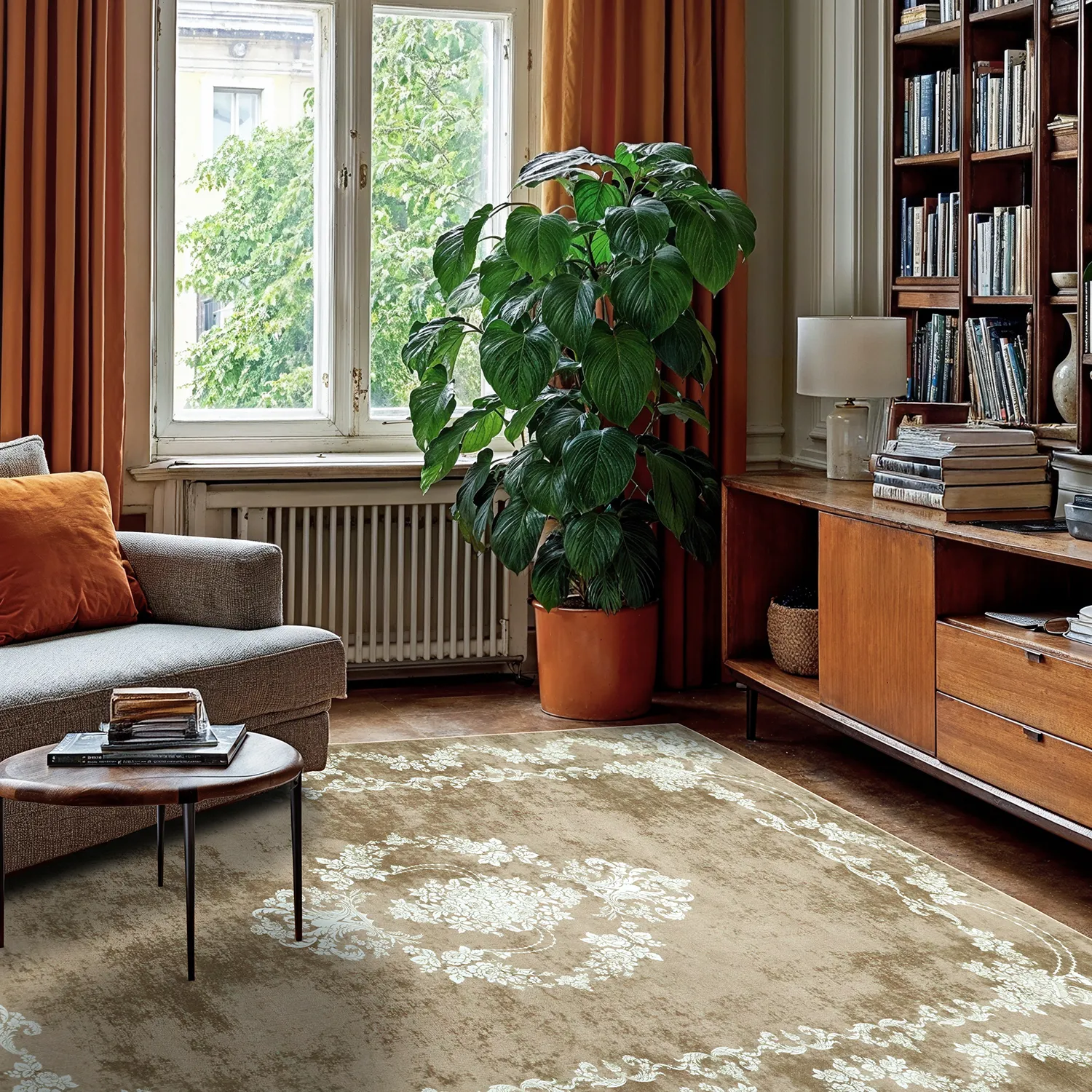 Wilton-Teppich - Taknis (beige)