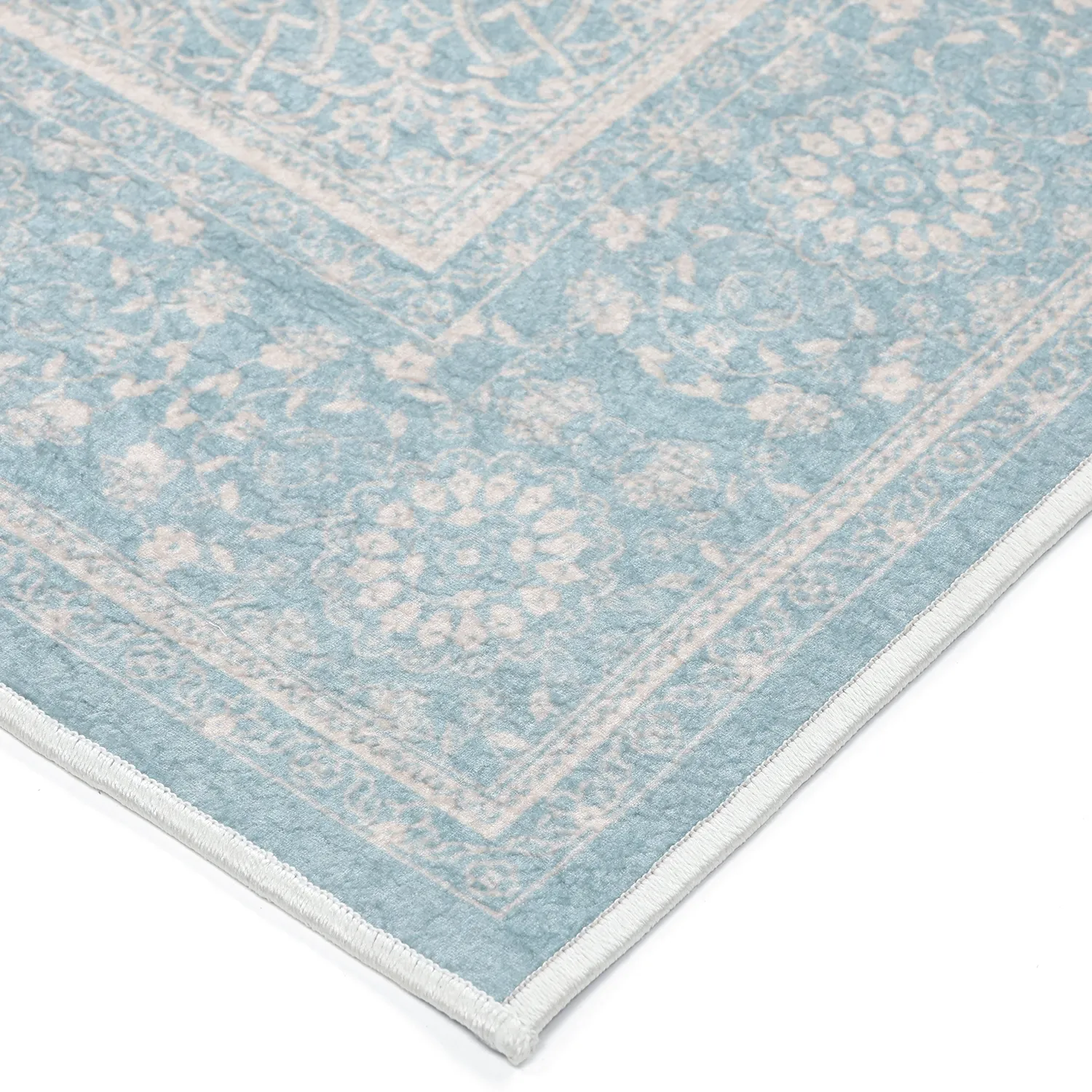 Wilton-Teppich - Vivian (blau)