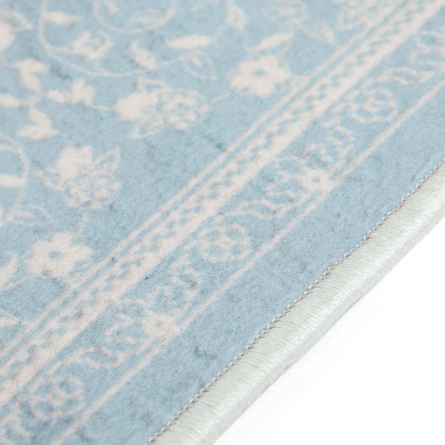 Wilton-Teppich - Vivian (blau)