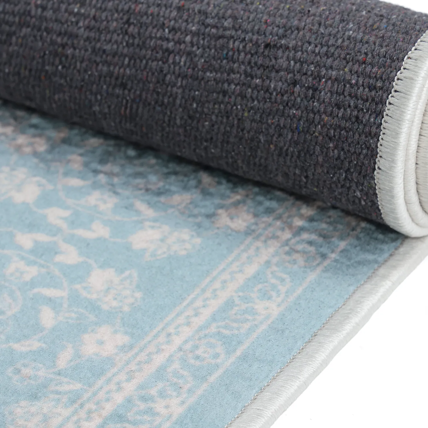 Wilton-Teppich - Vivian (blau)