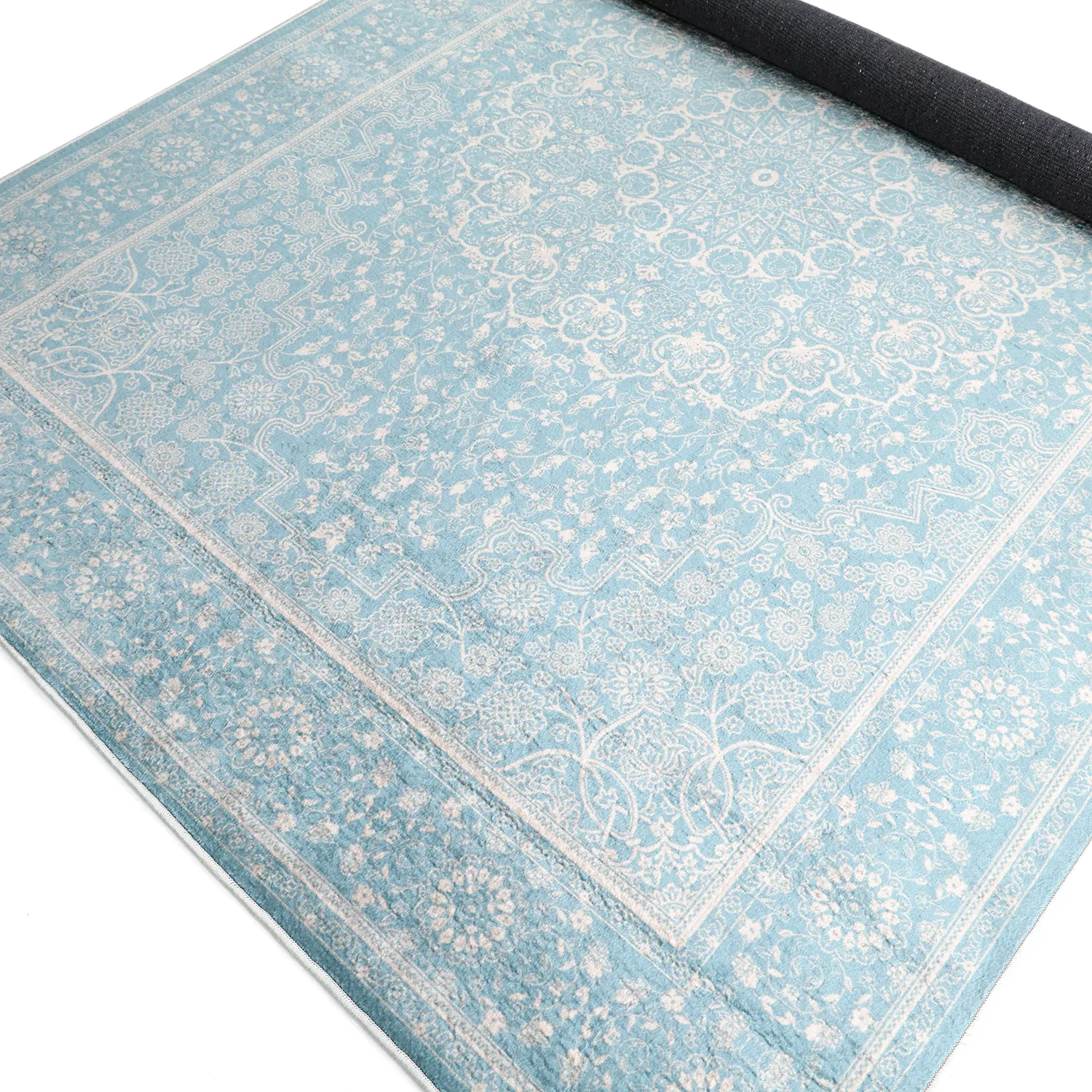Wilton-Teppich - Vivian (blau)