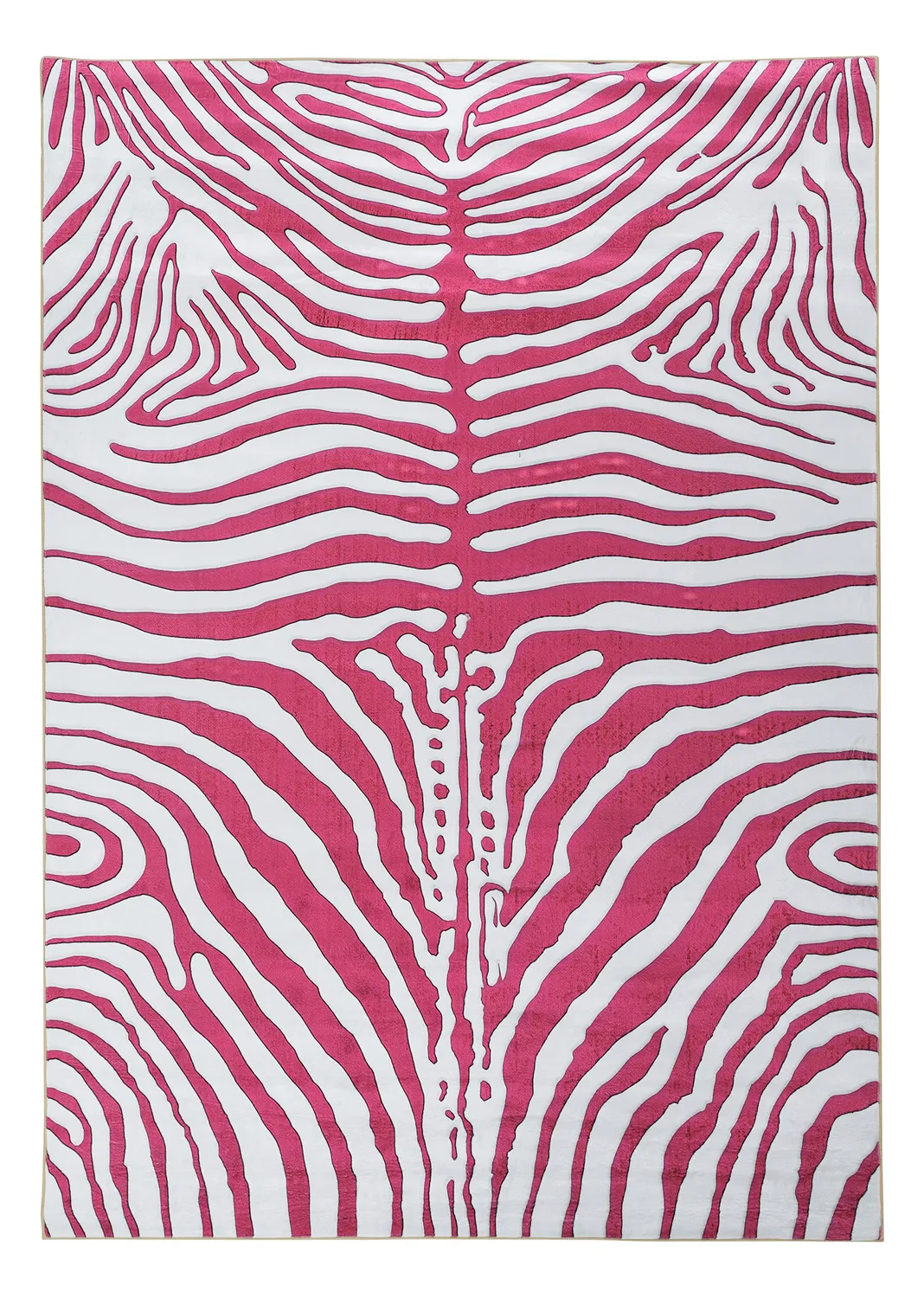 Wilton-Teppich - Zebra (rosa)