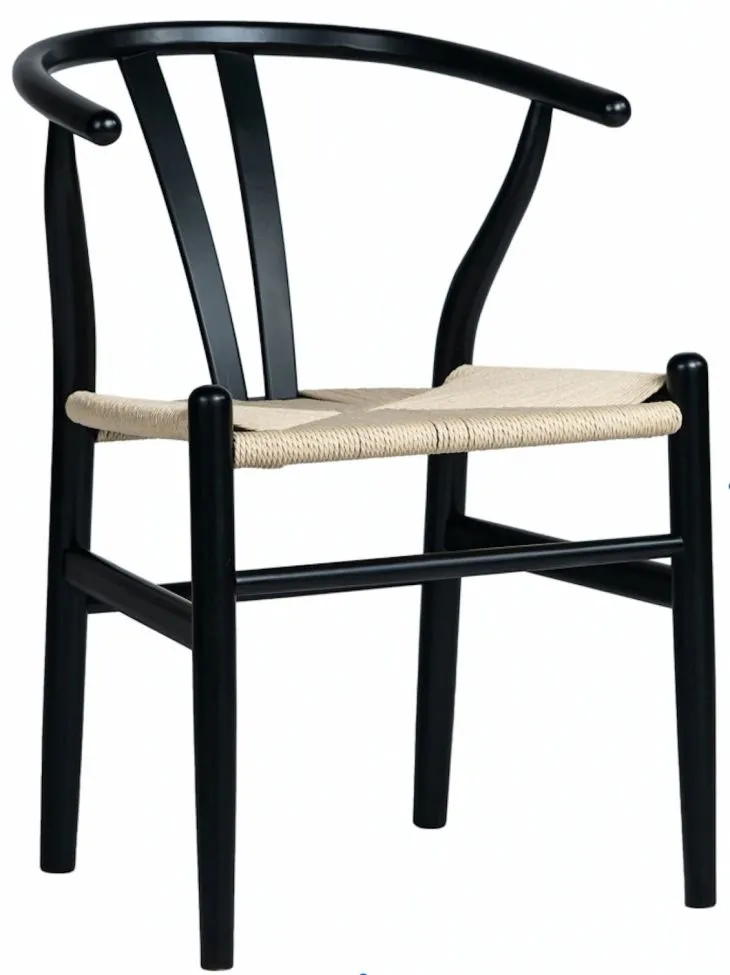 Stuhl - Alta (schwarz/beige) - 2 Stck.