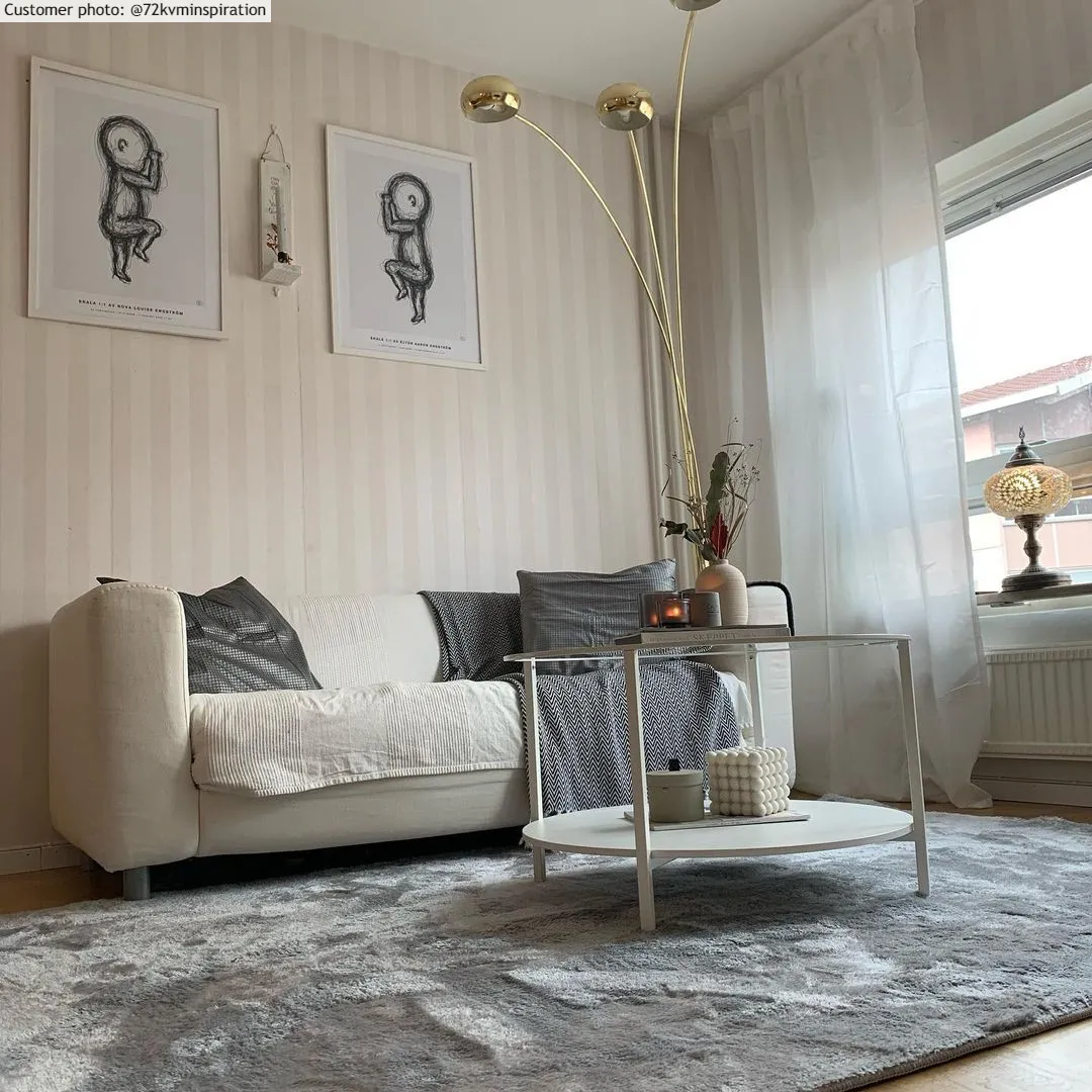Hochflorteppiche - Aranga Super Soft Fur (grau)